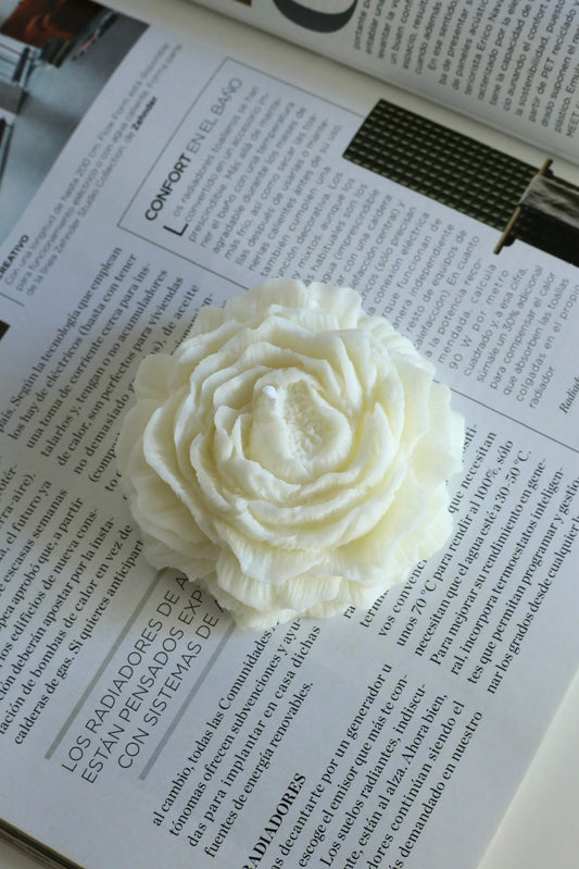 Vela Flor Peonía